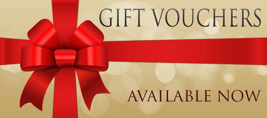 Gift Vouchers Available In Store